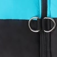 Leash D-ring above the zipper